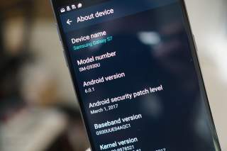 Unlocked Galaxy S7, Which Samsung Hates and Never Updates, Received March’s Security Patch That Isn’t Nougat