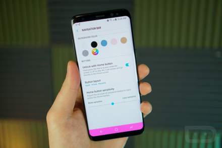 Galaxy S8 Guide: Customizing Navigation Bar