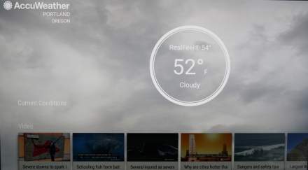AccuWeather Introduces Android TV App With “Superior Accuracy”