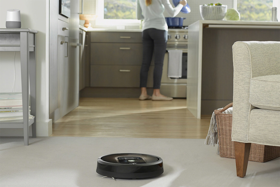 google assistant roomba