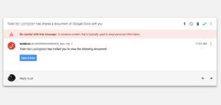 Pretty Convincing Google Docs Phishing Scam is Making the Rounds, Google is Investigating (Updated)