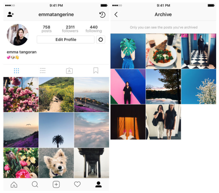 Instagram Rolling Archive Feature Out to All Users