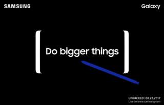 Samsung Hosting Unpacked Event for Galaxy Note 8 on August 23