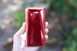 HTC U11 in Solar Red