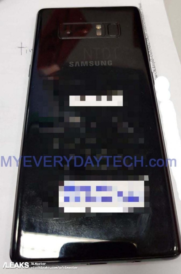 Samsung Galaxy Note 8 Back