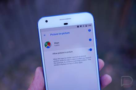 Picture-in-Picture Working in Google Maps for Android Oreo Users