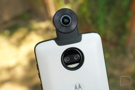 Moto Z2 Force, 360 Camera Moto Mod Now Available in US