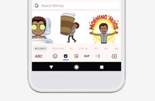 Gboard Gets Stickers and Bitmoji Support