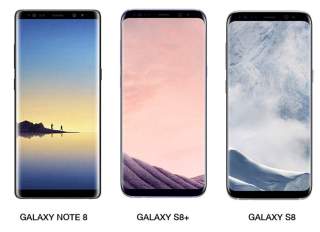 Galaxy Note 8 vs. Galaxy S8+ vs. Galaxy S8: Image Comparison