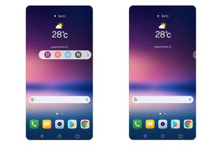 LG Shows Off the V30’s New UX 6.0+ Features, Including a Floating Bar and Graphy Camera