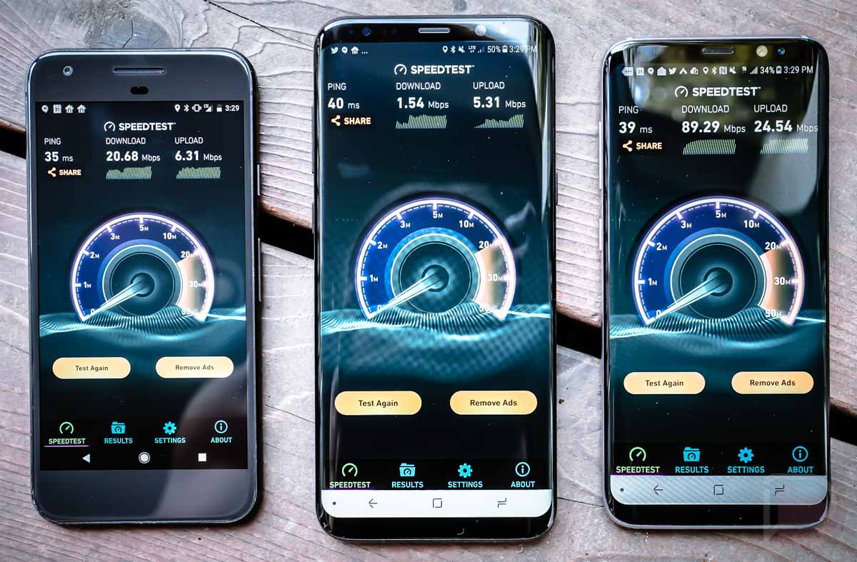 verizon wireless internet speed test