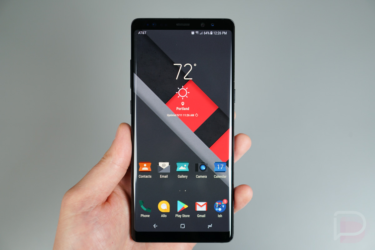 best galaxy note 8 themes