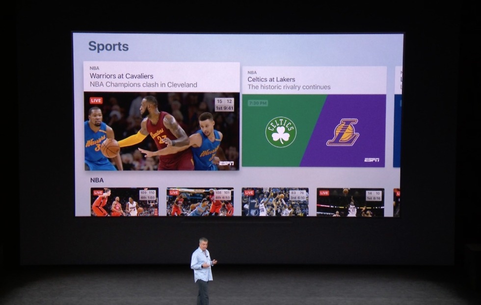 apple tv 4k sports