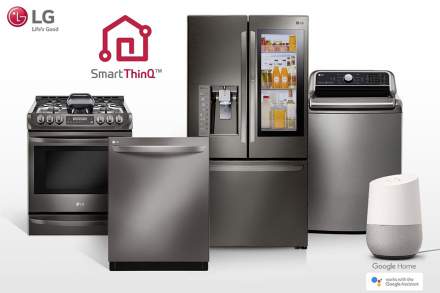 LG Expands Google Assistant Support to 87 of Their WiFi Appliances