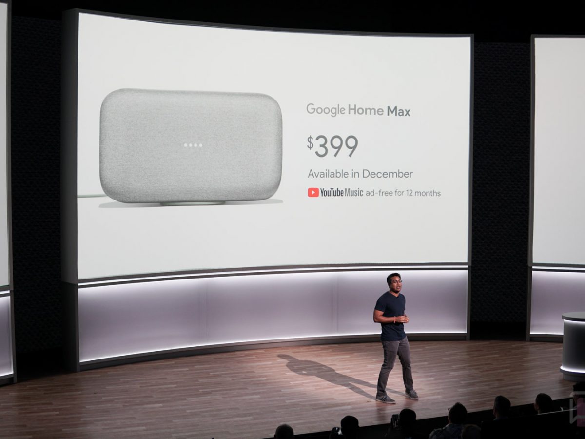 Google Home Max Hits the FCC