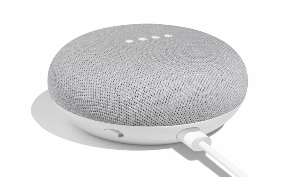 google home mini chalk plug