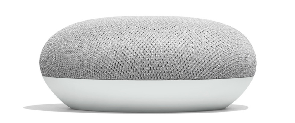 google home mini chalk