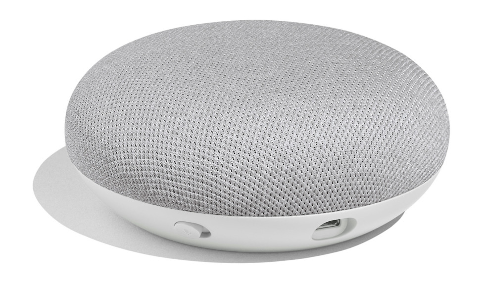 google home mini chalk