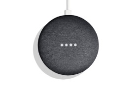google home mini charcoal