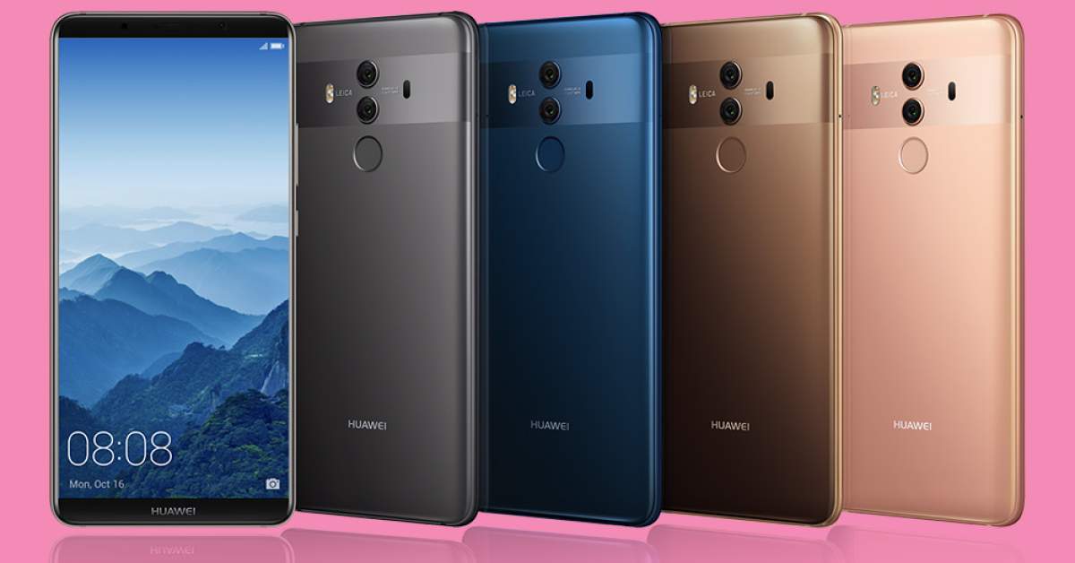 Huawei Announces the Mate 10 and Mate 10 Pro, Once Again Without