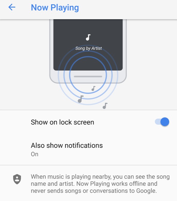 Now Playing is stuck on downloading song database - Google Pixel Community