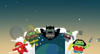 Here are a Couple of Free Android-Themed Justice League Wallpapers