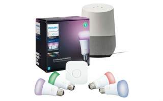 DEAL: Save $130 on Philips Hue White and Color Ambiance Kit, Google Home Bundle at Best Buy