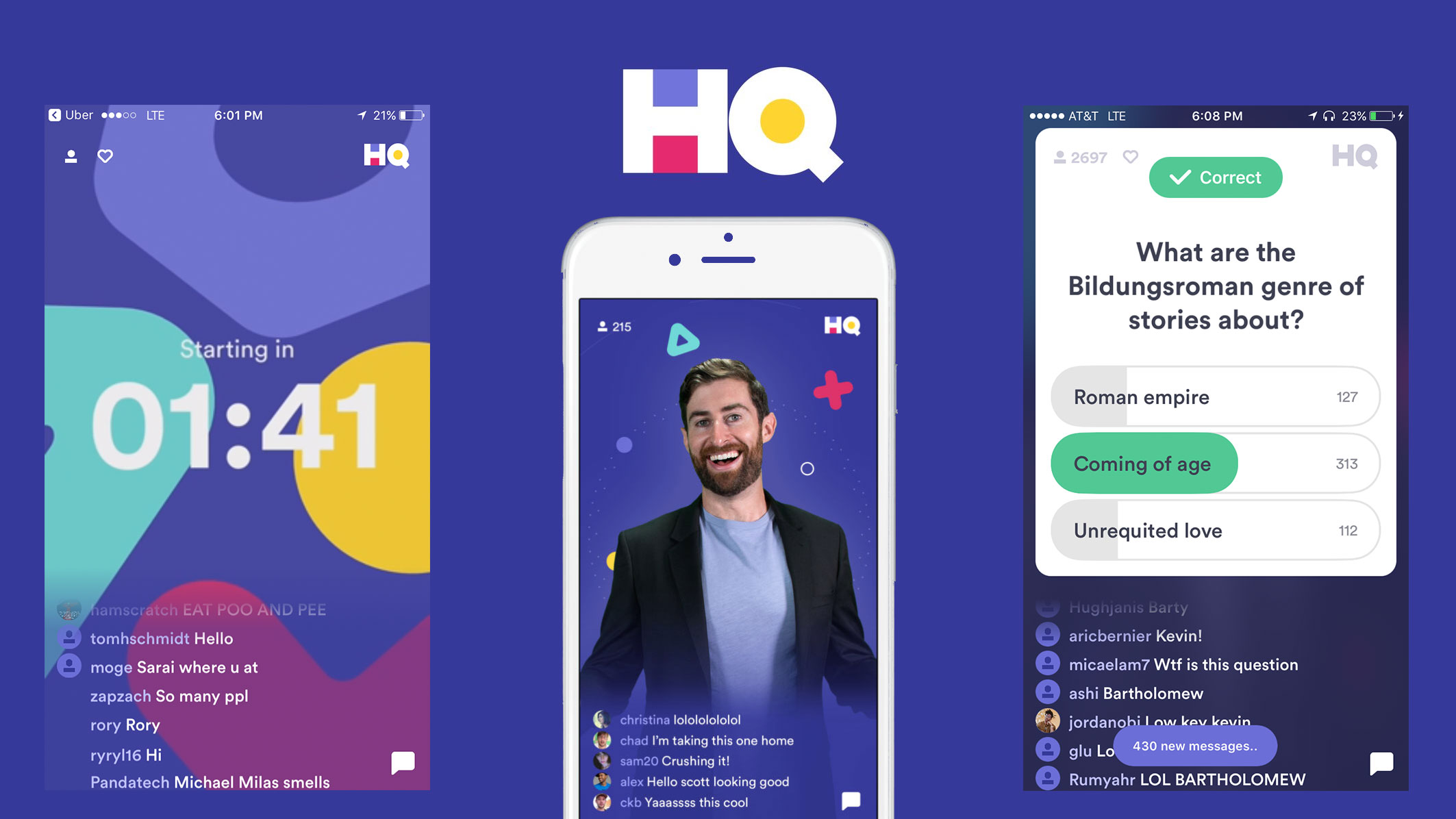 HQ Trivia Teases Android Launch for Holidays
