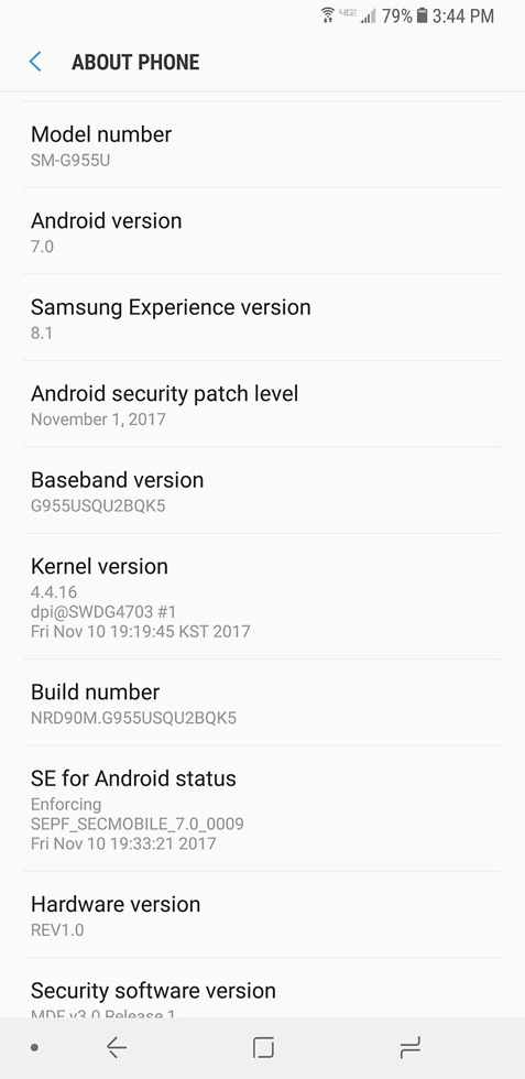 verizon gigabit lte galaxy s8 update