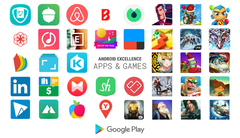 android excellence apps