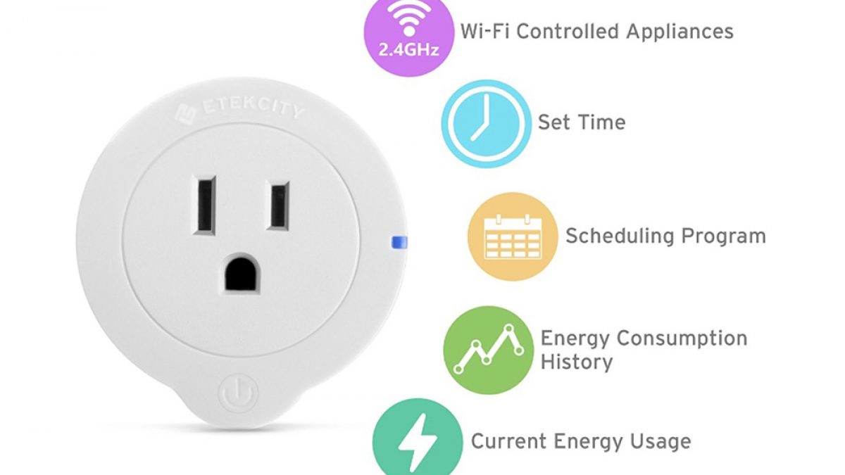 Etekcity Smart Plug, Works with Alexa and Google Home, WiFi Energy
