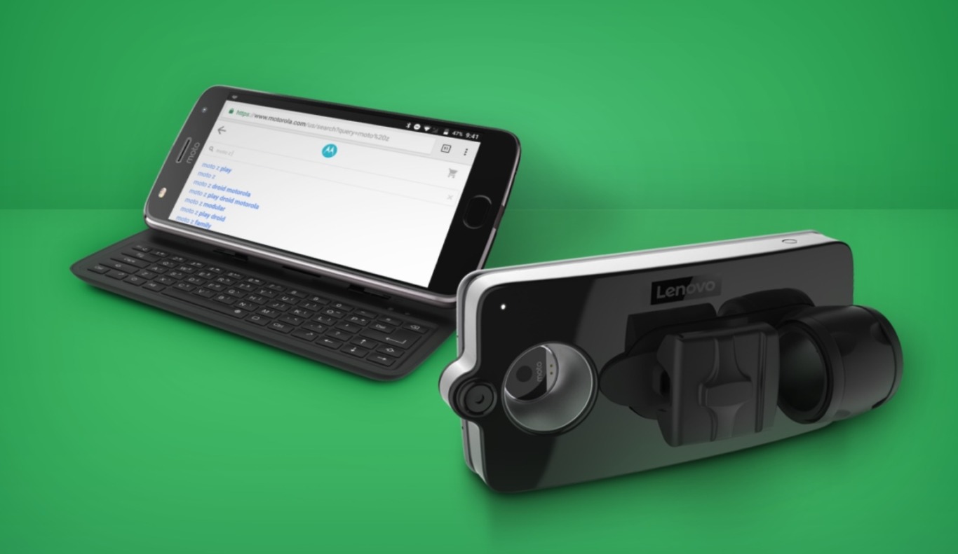 Motorola Announces Two New Moto Mods, Including a Slider Keyboard