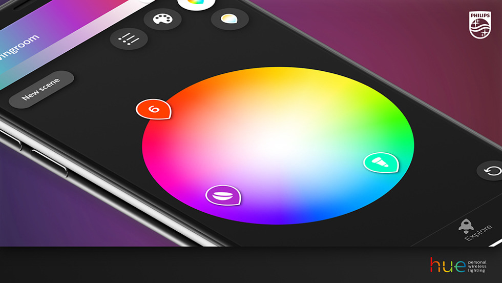 new philips hue app