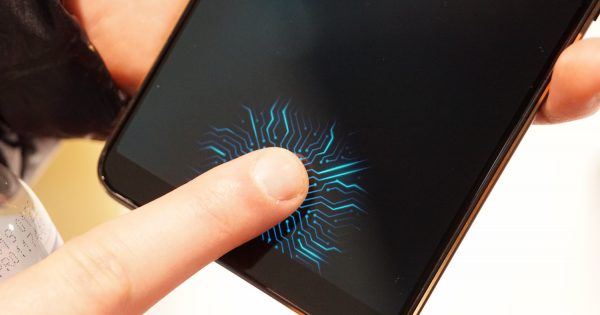 What is the best location for a fingerprint reader?