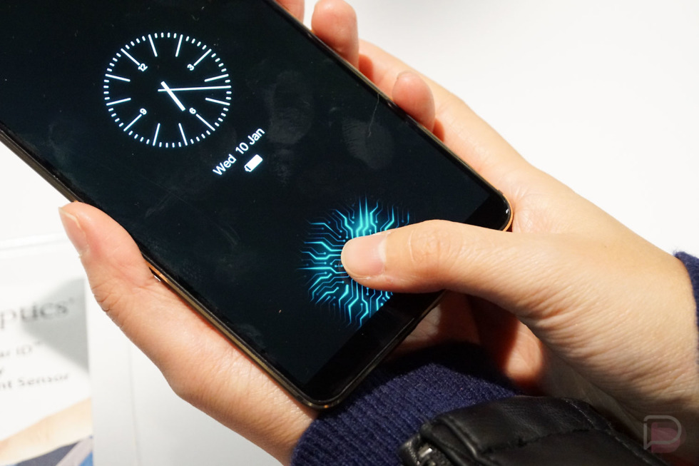 best of ces synaptics in-display fingerprint