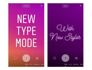 Type Mode for Instagram Stories Replaces Pictures and Videos With Boring Text