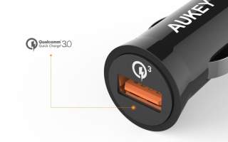 DEAL: This AUKEY QC 3.0 Car Charger is Just $5.46 With Coupon Code