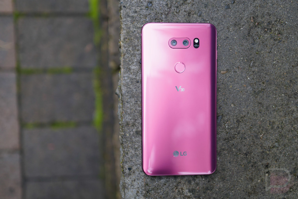 lg v30 rasperry rose