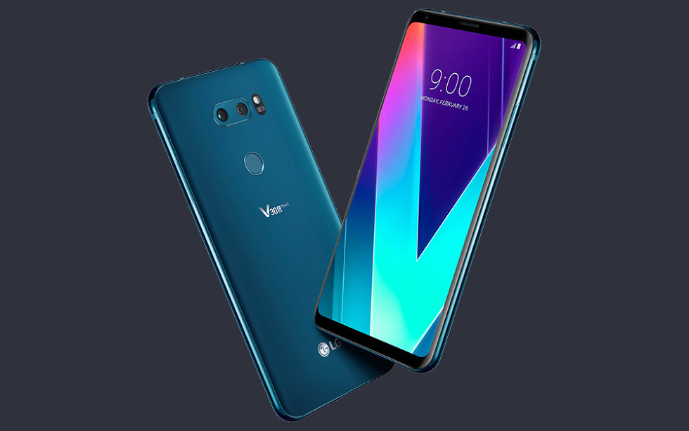 lg v30s thinq teal