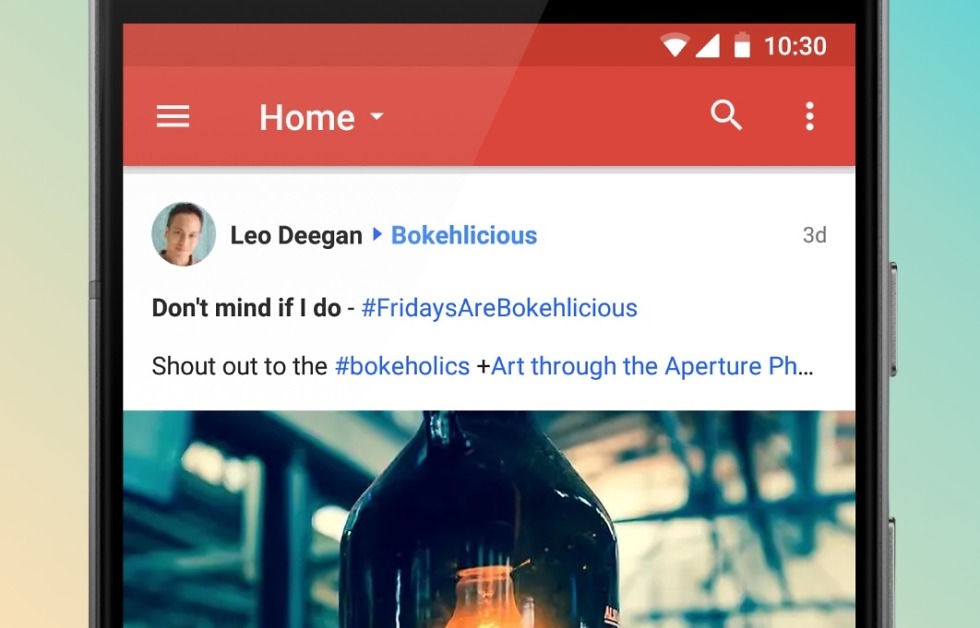 new google plus app