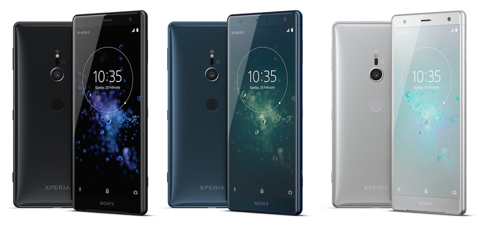 xperia xz2 colors