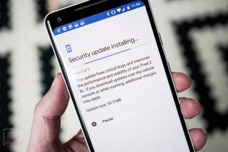 OMG, THE “CHECK FOR UPDATE” BUTTON WORKED.