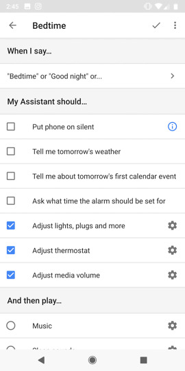 google home routines