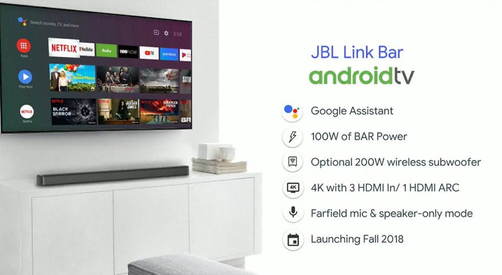 jbl link bar android tv