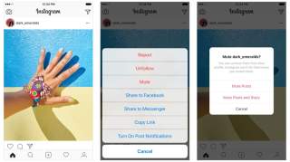 Instagram Now Lets You Mute Accounts Rather Than Unfollow Them