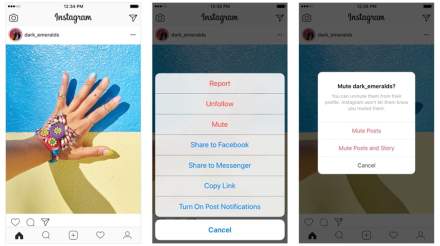 Instagram Now Lets You Mute Accounts Rather Than Unfollow Them