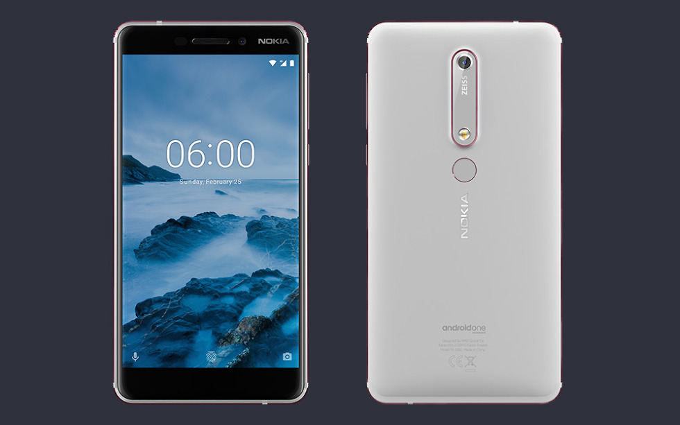 nokia 6.1 white