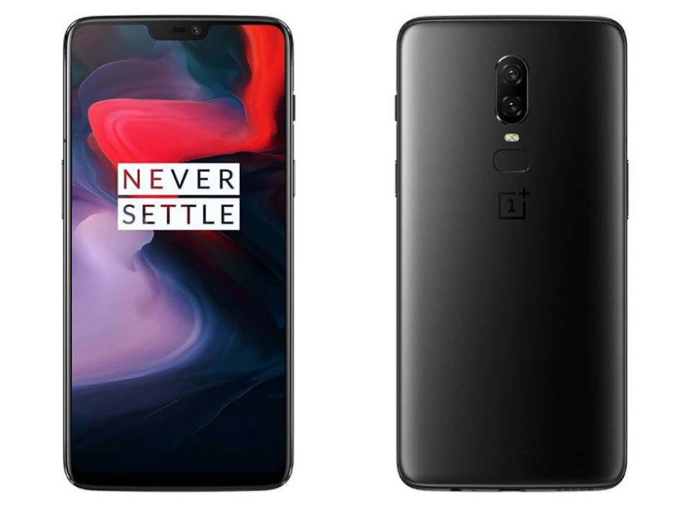 Oneplus 6 midnight black in 64gb