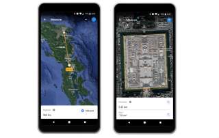 Google’s Measure Tool Now Usable in Google Earth for Chrome and Android