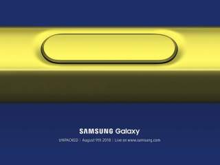 Samsung Sets Galaxy Note 9 Unveiling for August 9